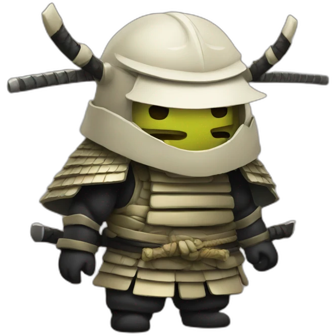 maggot samurai emoji