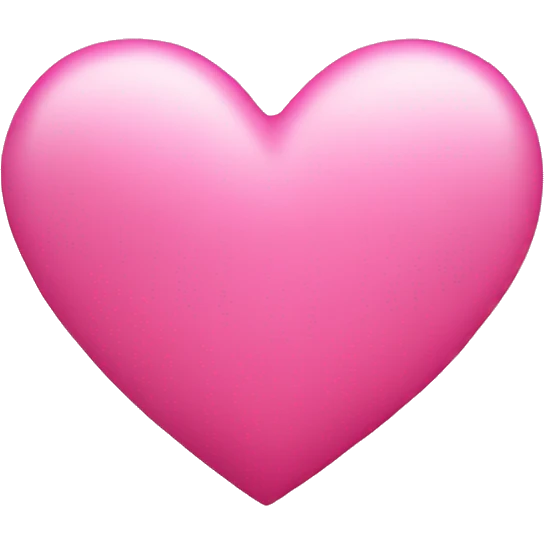 Pink heart emoji