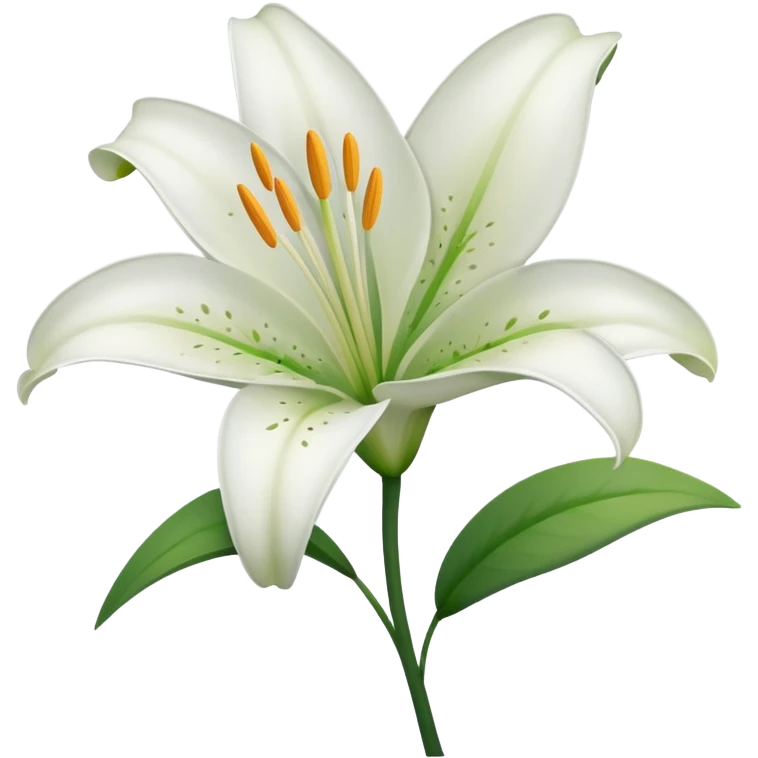 Lily flower  emoji
