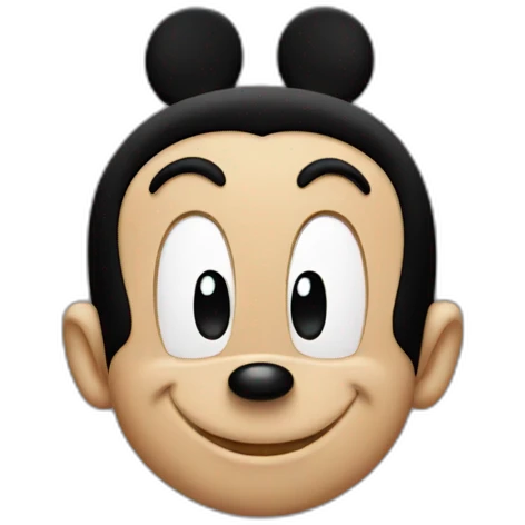 Mickey Mouse emoji