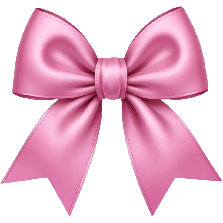 Ribbon emoji pink colour bow emoji