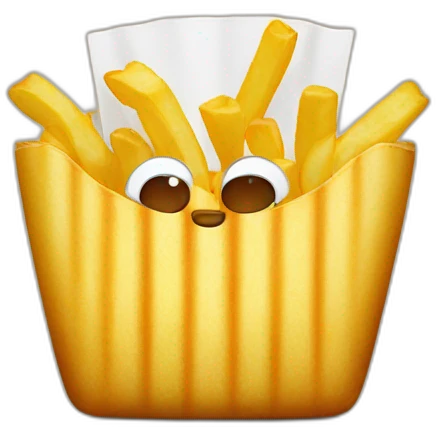 Frites Macdonald emoji