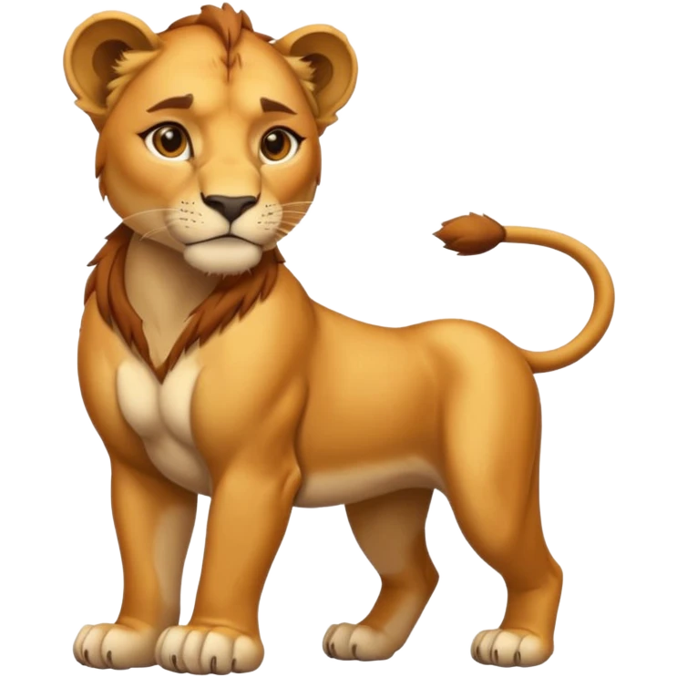 Lioness emoji
