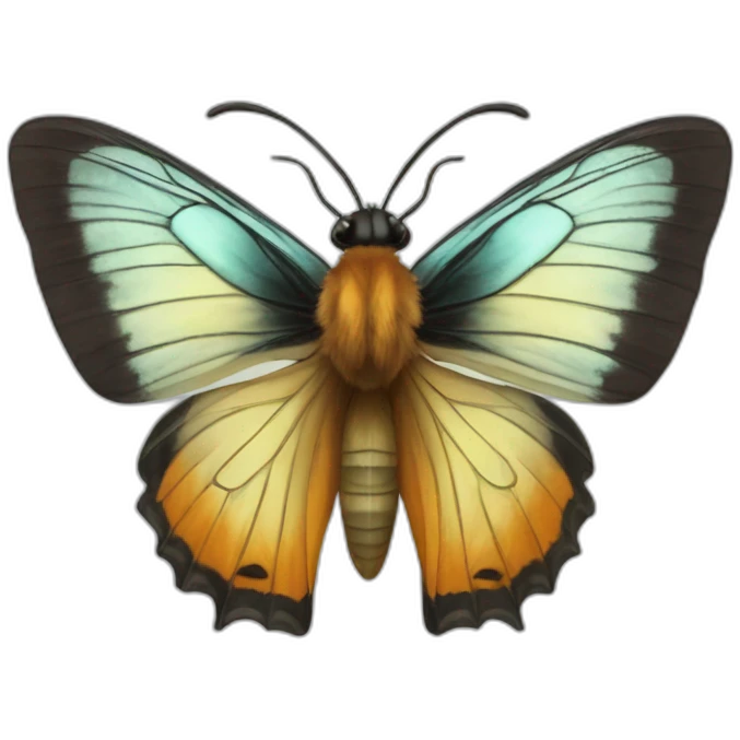Papillon insecte réaliste emoji