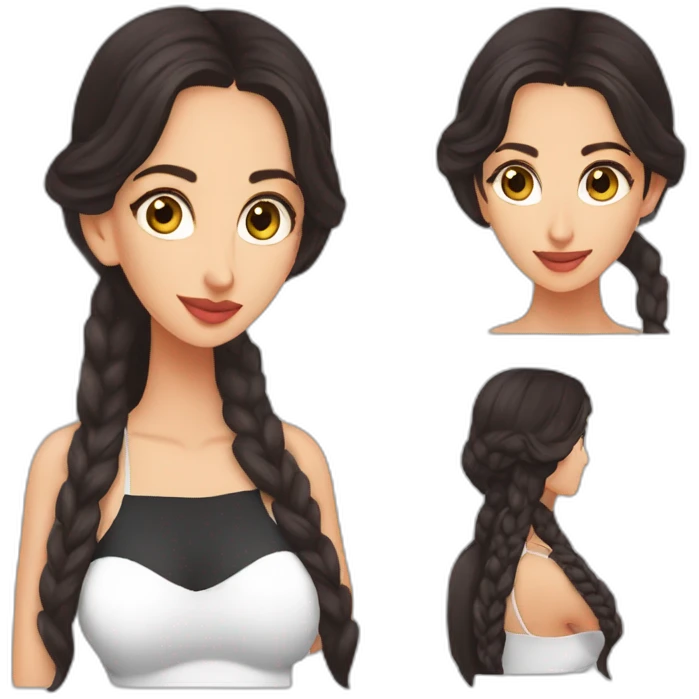 nora fatehi  emoji