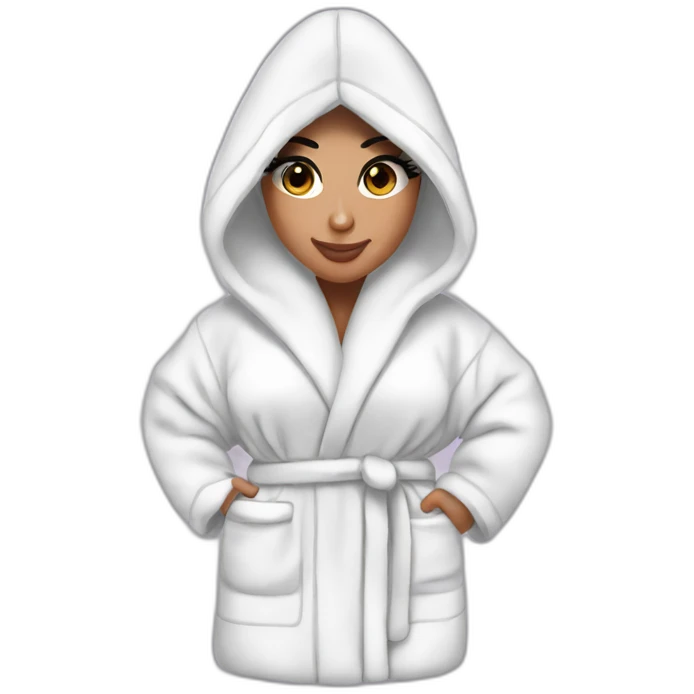 Kim kardashian giant bum bathrobe emoji