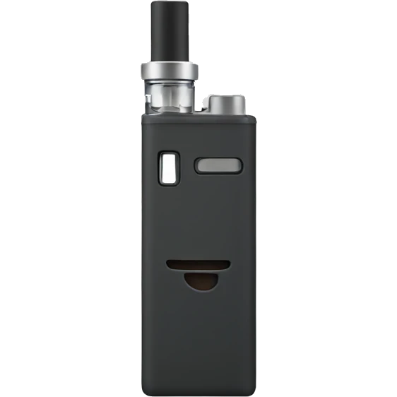 Square shaped vape emoji