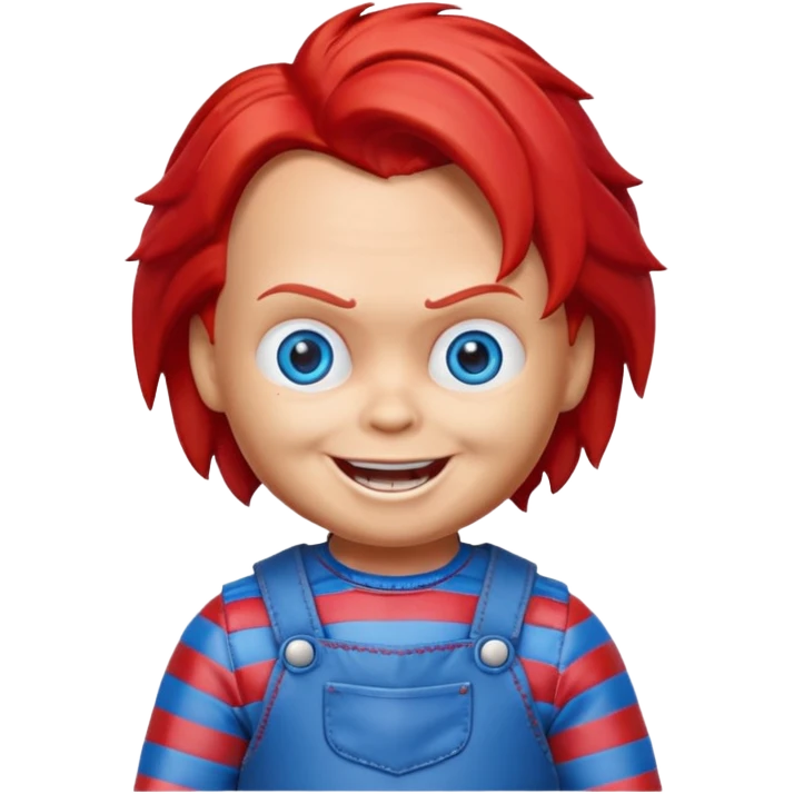 Un emojin de chuky emoji