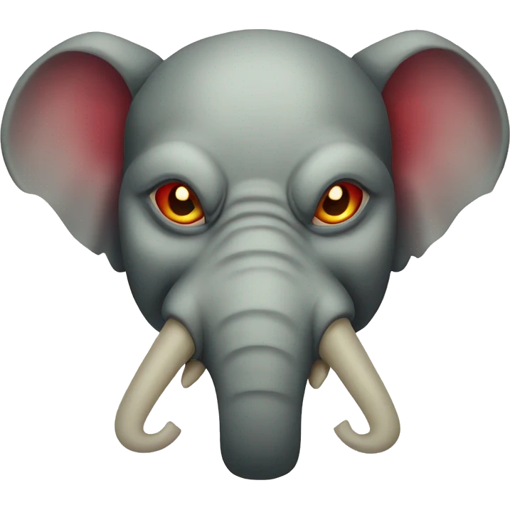 oni japanese mask elephant emoji