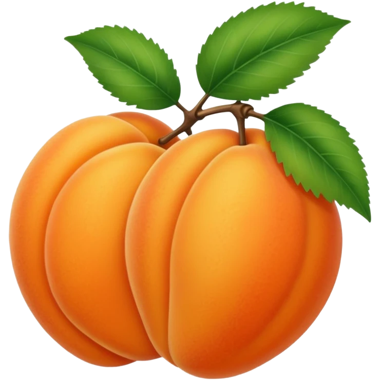 Apricot emoji