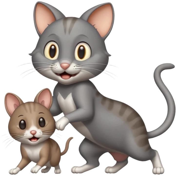 Tom and Jerry emoji