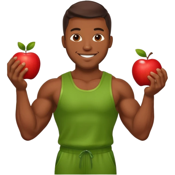 mister energy is a chain store selling healthy food.
create a mascot for this. emoji