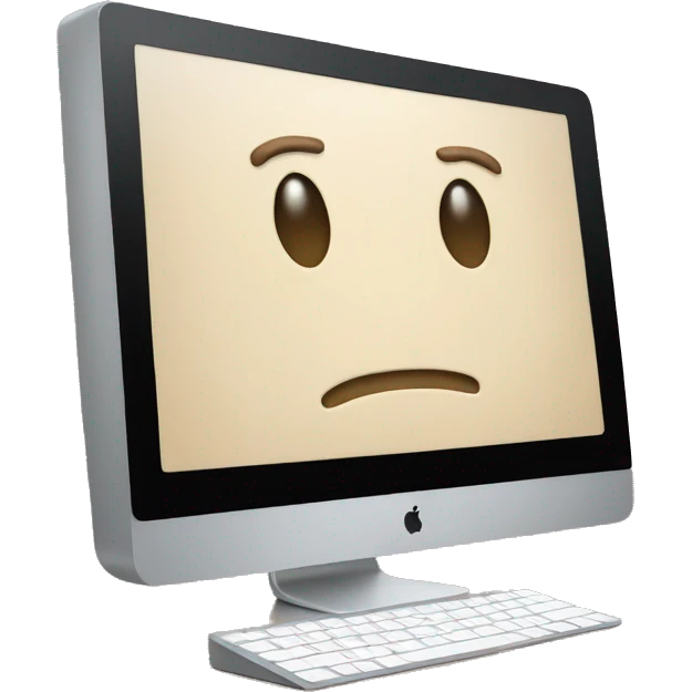 beige imac emoji
