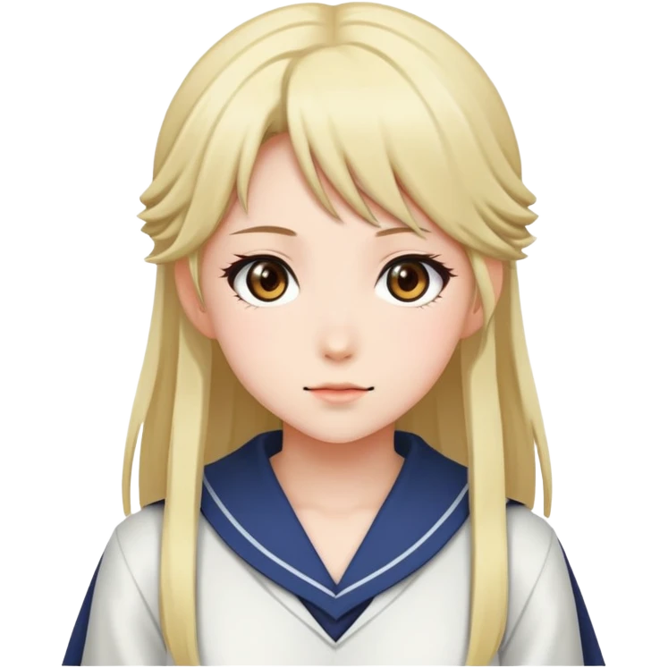 Anime kız emoji
