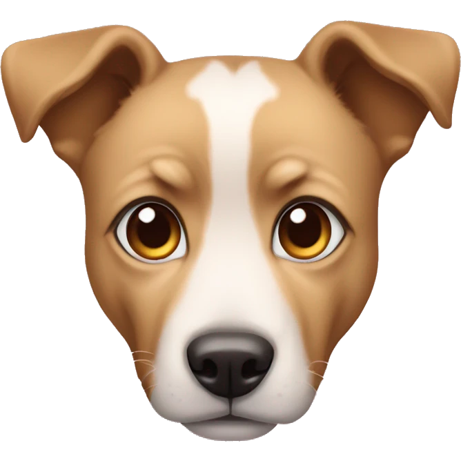 Perro con ojos de corazon emoji