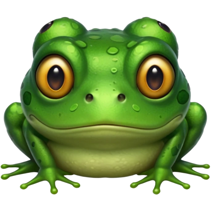 Sad frog  emoji