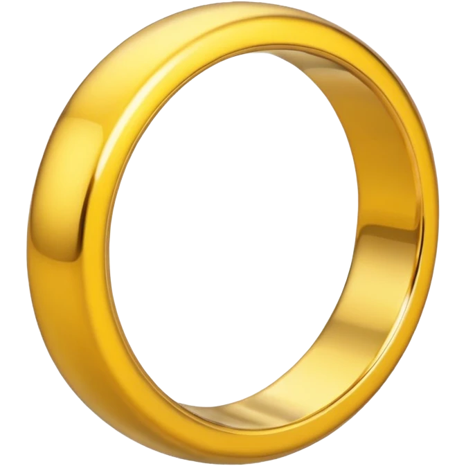 Gold ring emoji