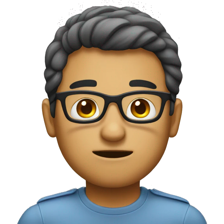 The word NO emoji