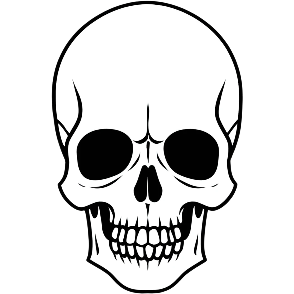 human skull emoji