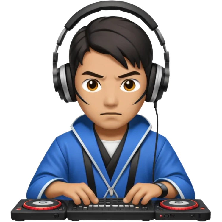 samurai DJ  emoji