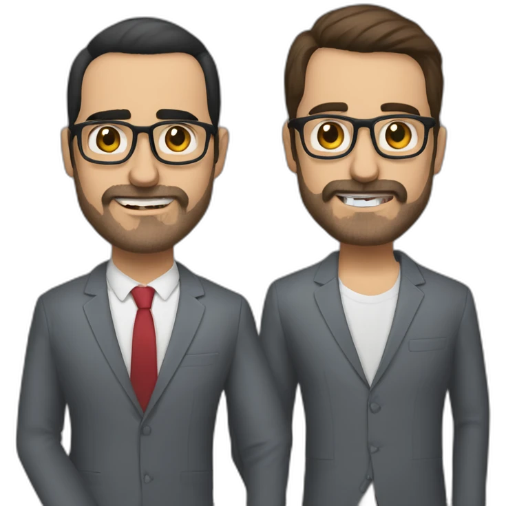 berto romero and andreu buenafuente emoji