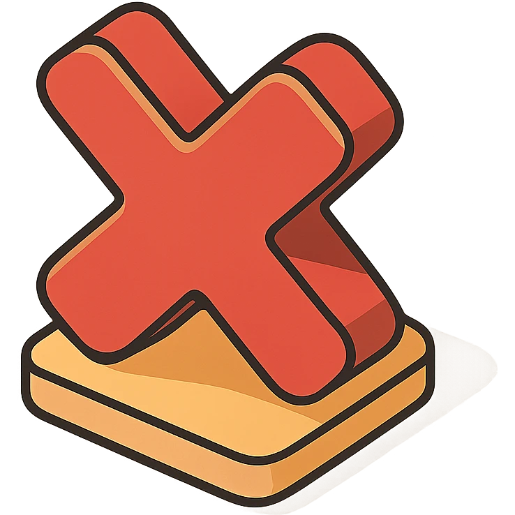 crossmark emoji