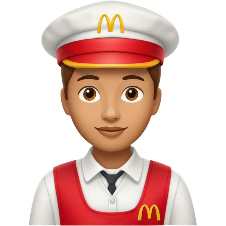 McDonald’s worker emoji