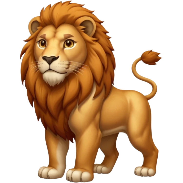  North American lion emoji