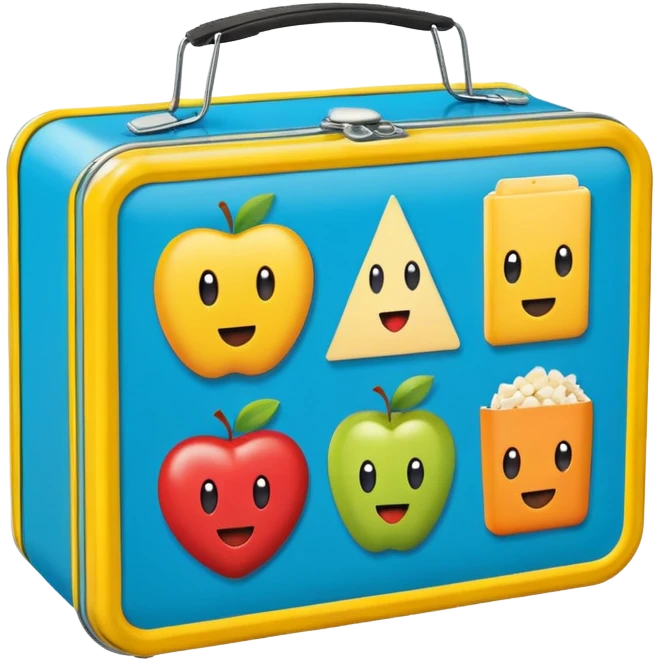 1990’s school lunchbox emoji