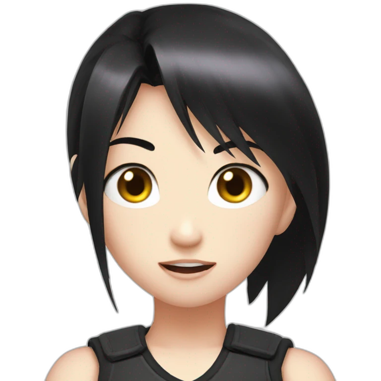 Tifa  blink of an eye emoji