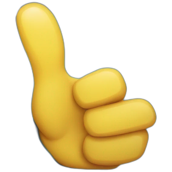 happy hexagonal emoji greeting with hand emoji