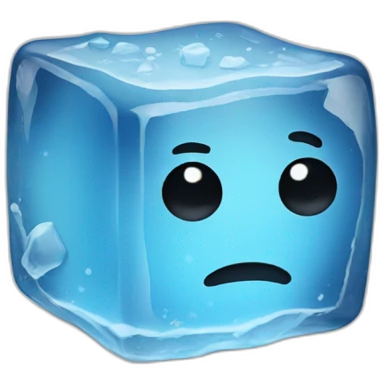 Ice cube emoji