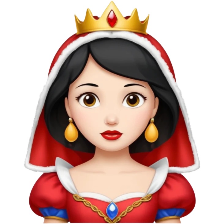 sash with snowwhite's face on it emoji