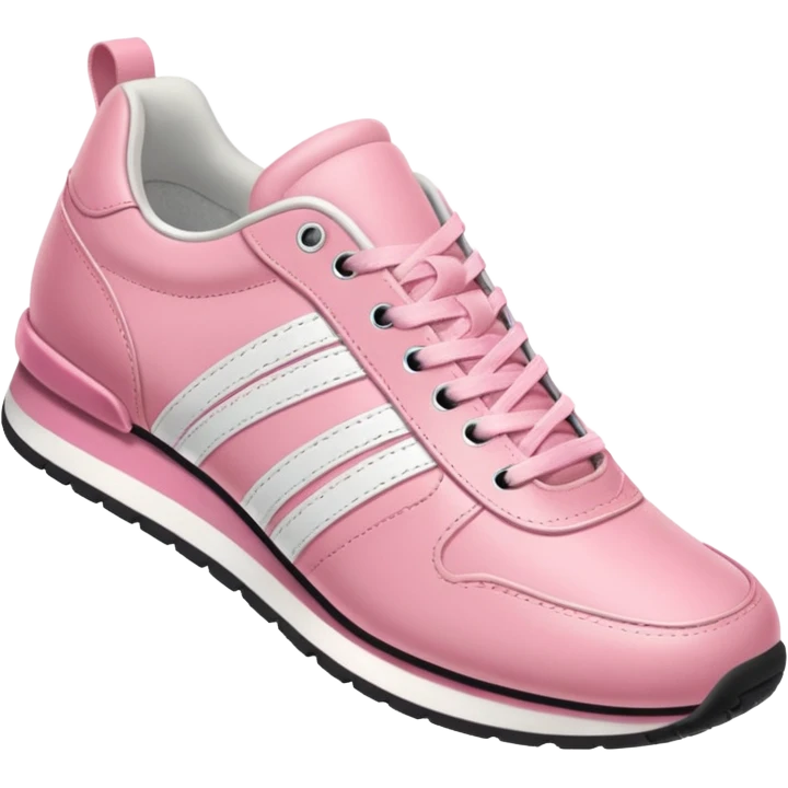 pink trainer emoji