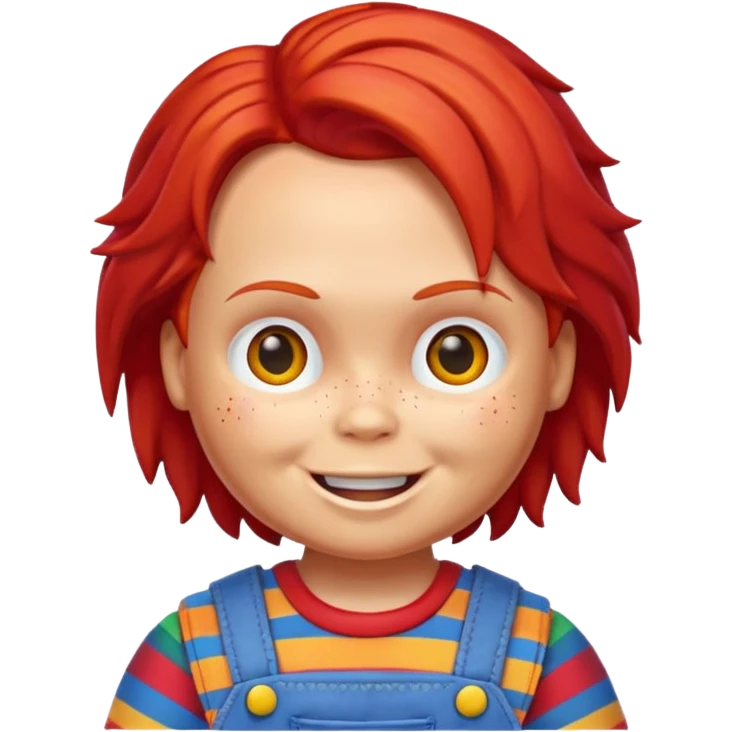 Un emojin de chuky emoji