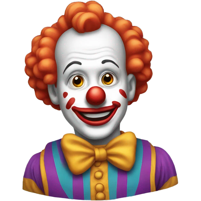 male clown emoji