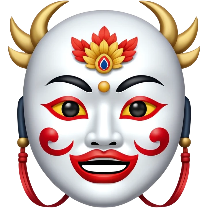 traditional korean mask emoji