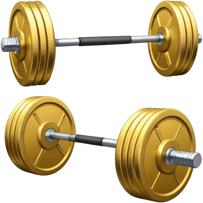 barbell silver emoji