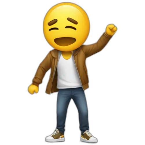 Personne qui dab emoji