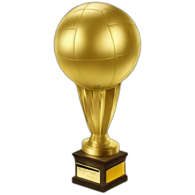 trofeo balon de oro emoji