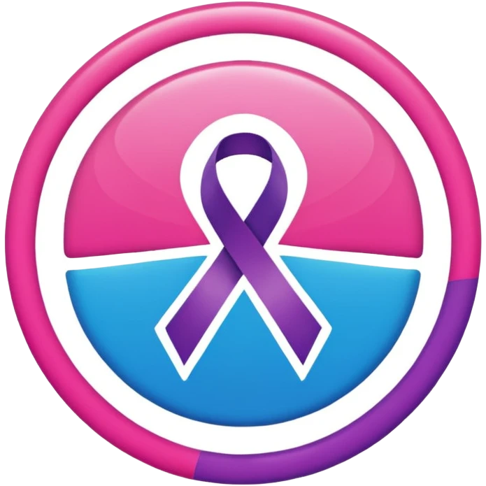 I want an emoji for the World Cancer Day logo emoji