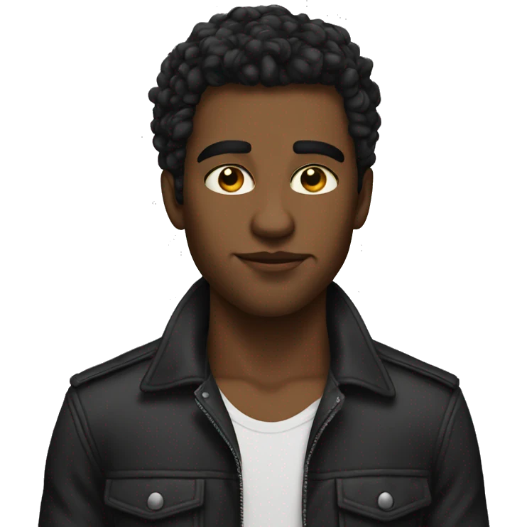 Glamorous and brutal boy emoji