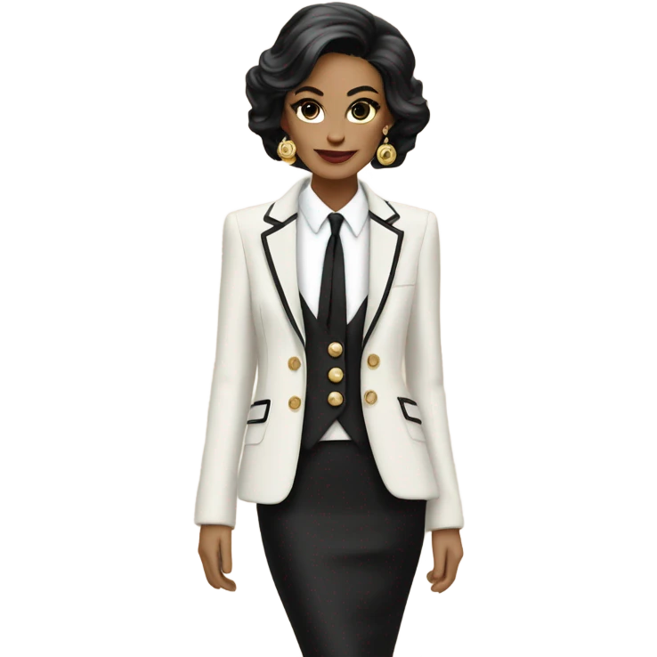 Chanel suit  emoji