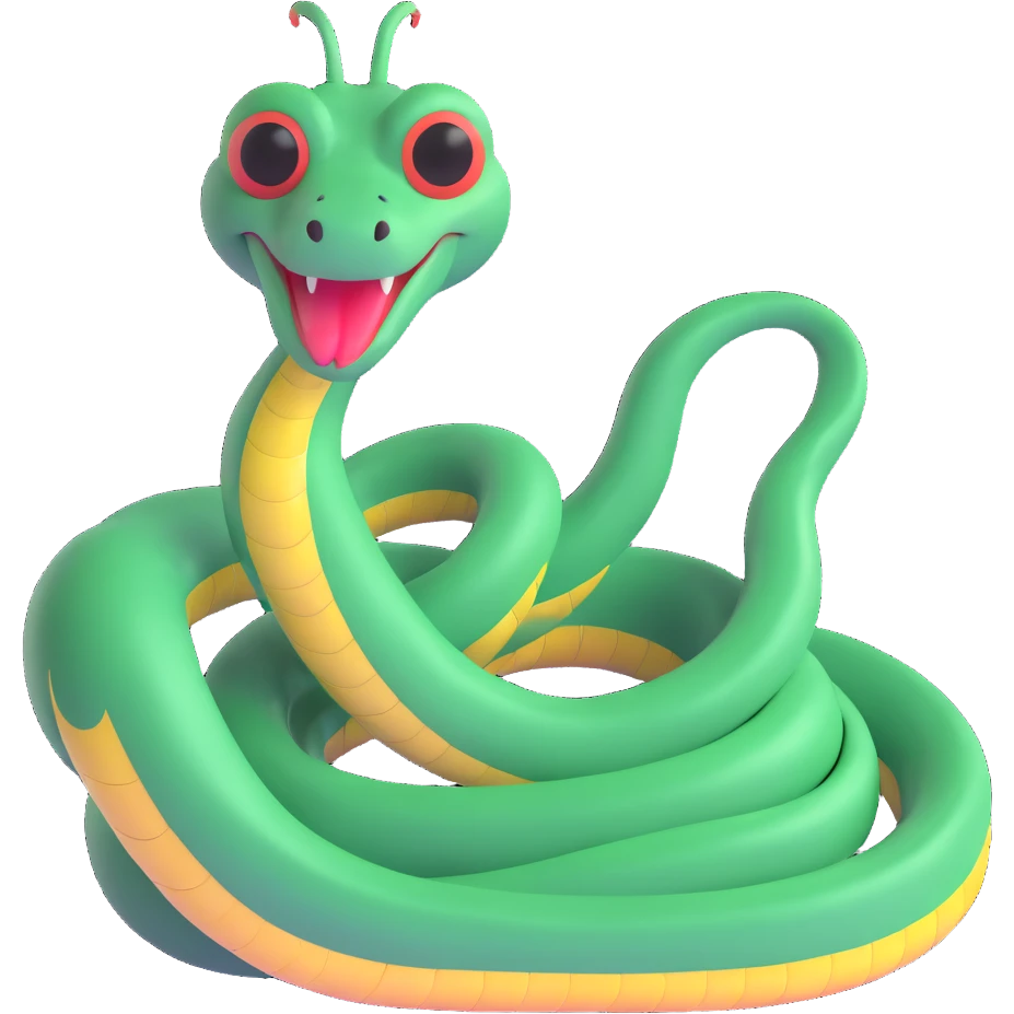 slither.io snake emoji