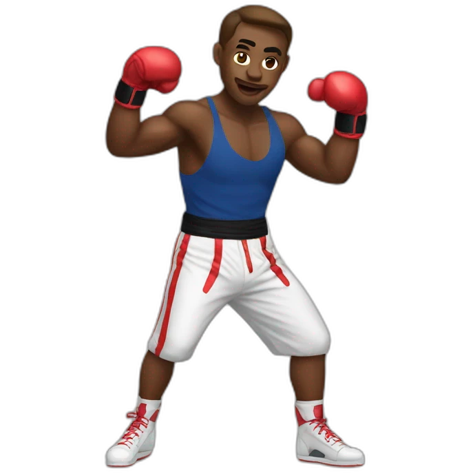 Boxer dancer emoji