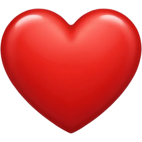 red heart emoji