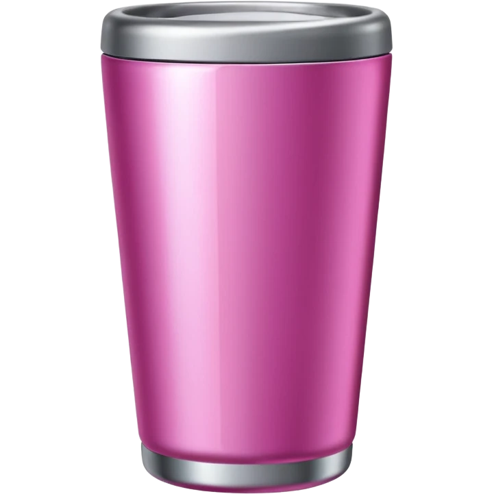 pink tumbler emoji