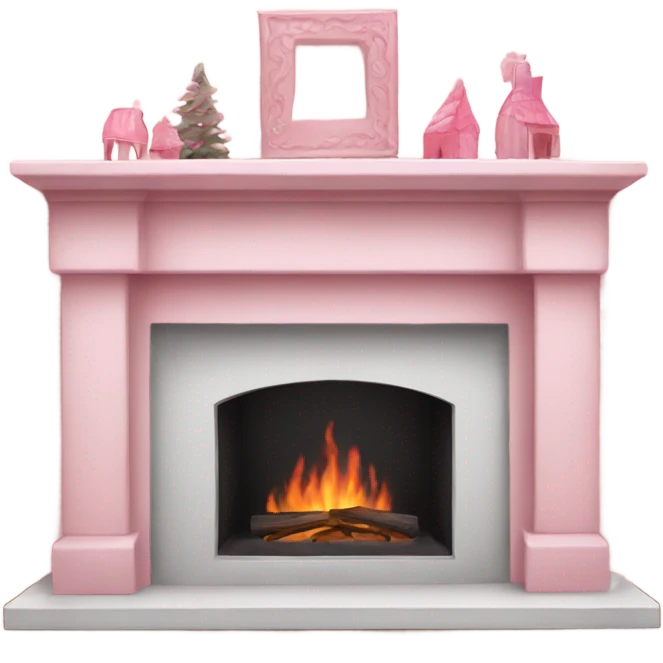 Winter Pink FirePlace emoji