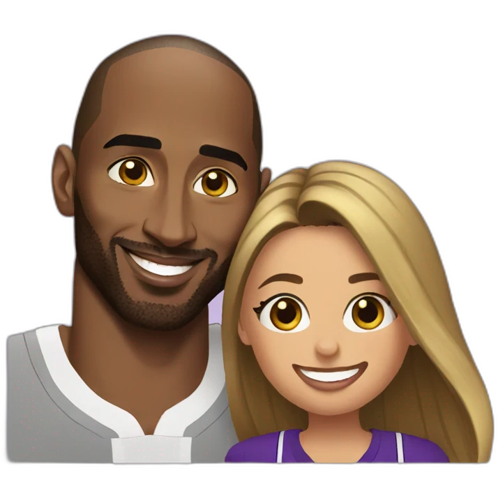 Kobe Bryant & GiGi emoji