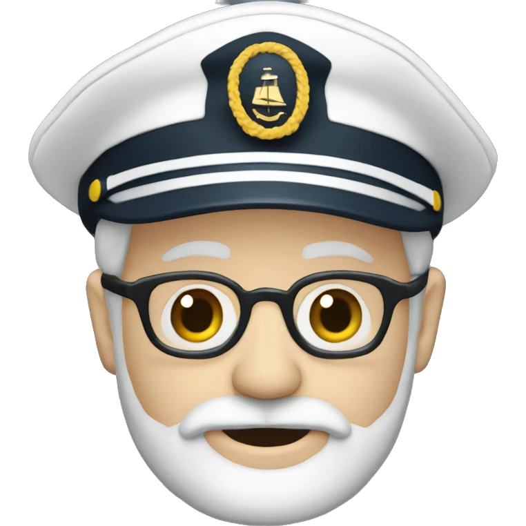 harold shipman with boat captain hat emoji